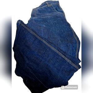 Ecko Unltd. Men's Blue Jeans. Sz. 42" Waist. App. 35" Inseam, 10 1/2" Leg Bottom